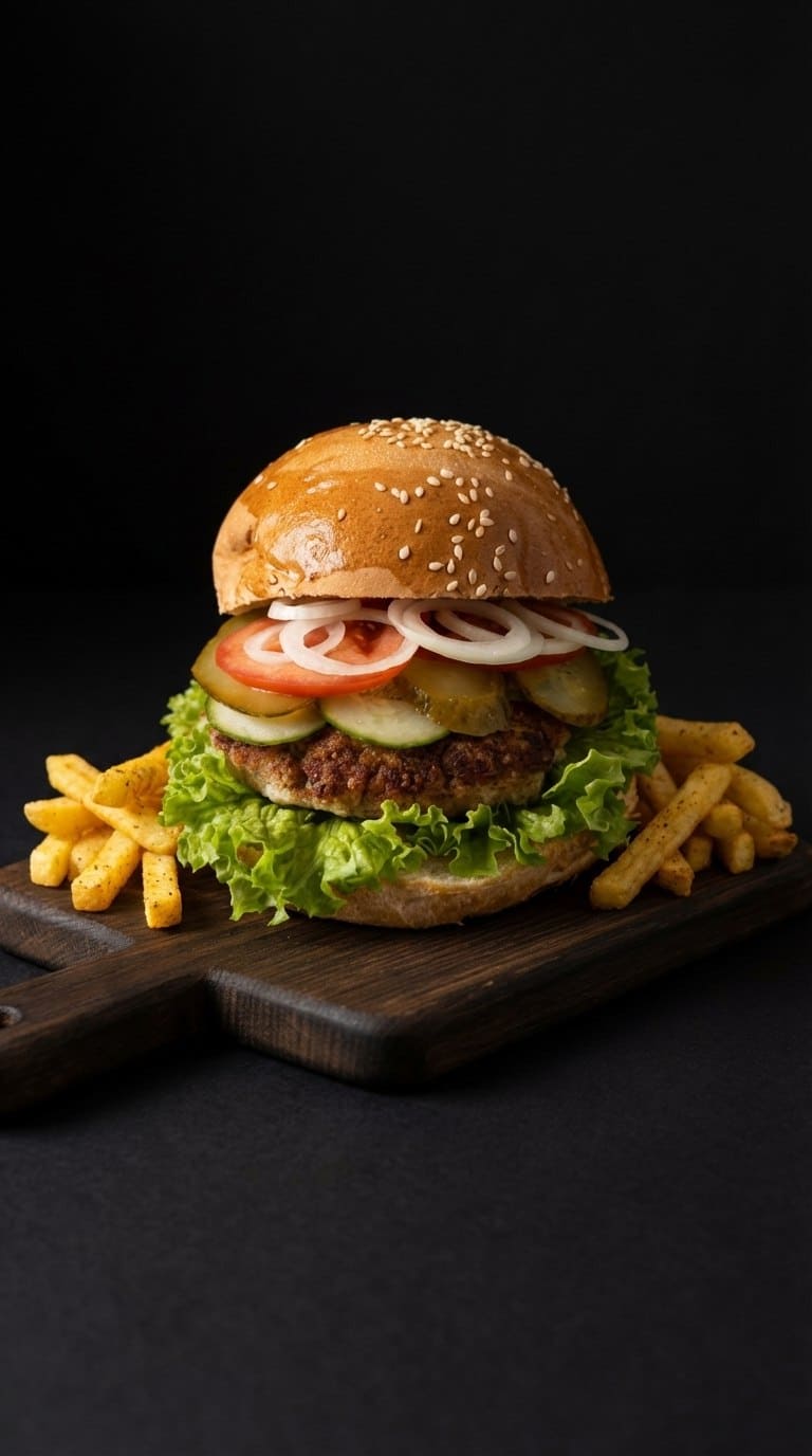 Фото Гамбургер (свинина)