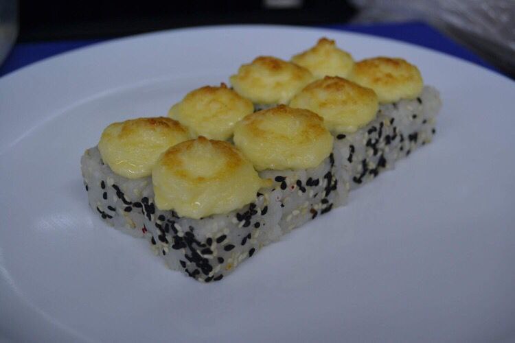 Фото запеченный с крабом