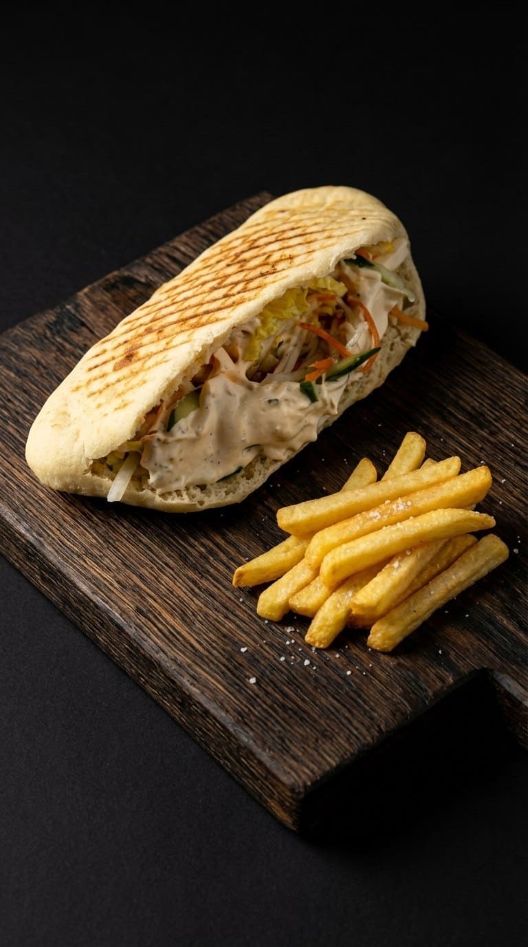 Фото Шаурма в пите со свининой (маленькая)