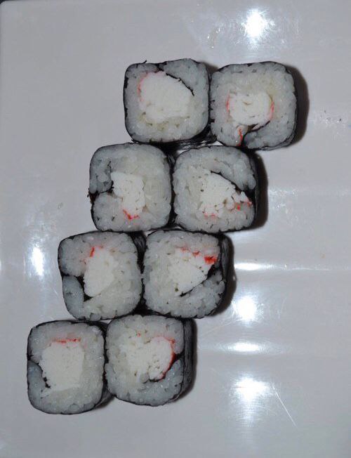 Фото ролл с крабом