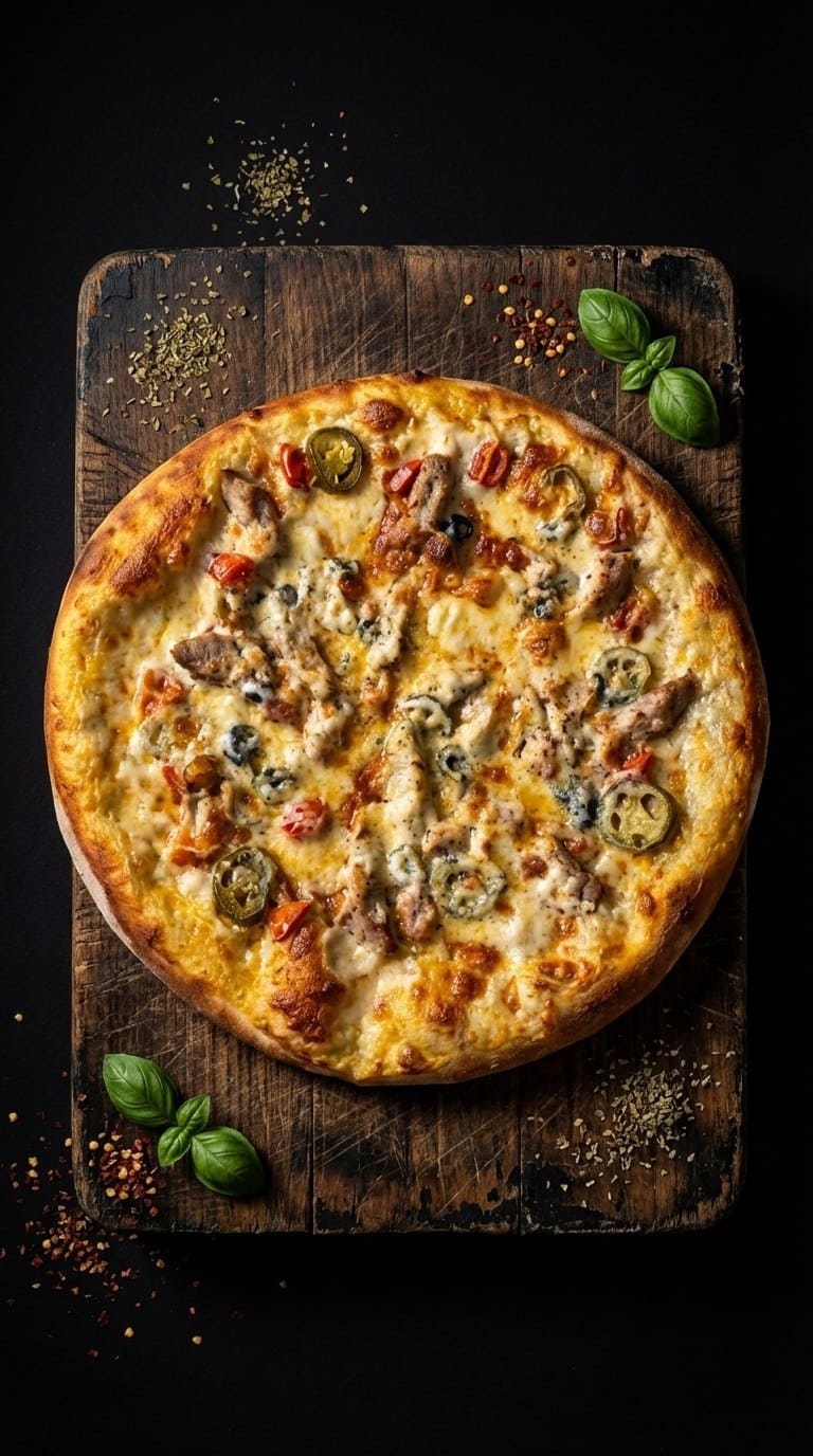 Фото Пицца с домашними колбасками (0,7 кг)