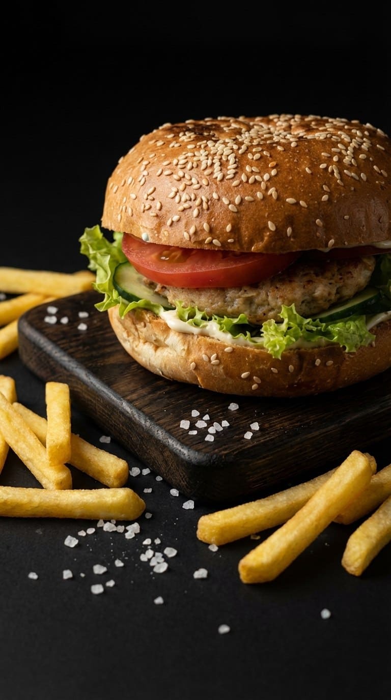 Фото Гамбургер (курица)