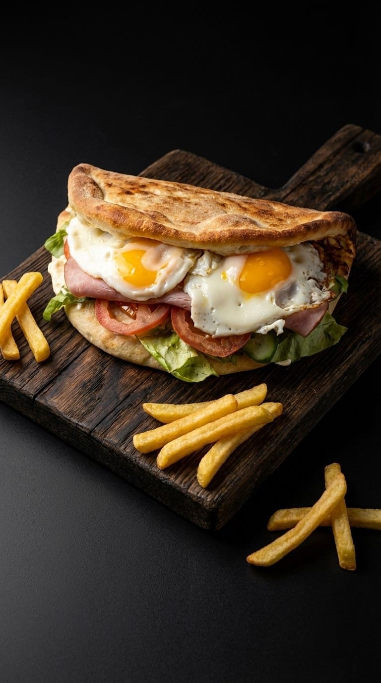 Фото Сэндвич с яйцом