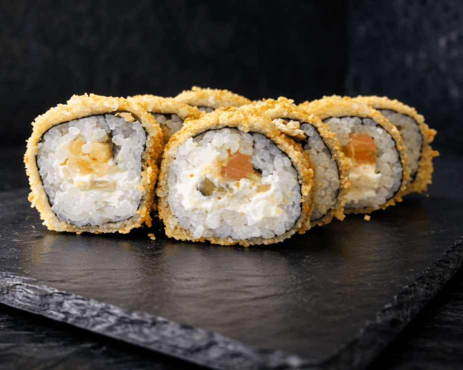 Фото темпура с  лососем