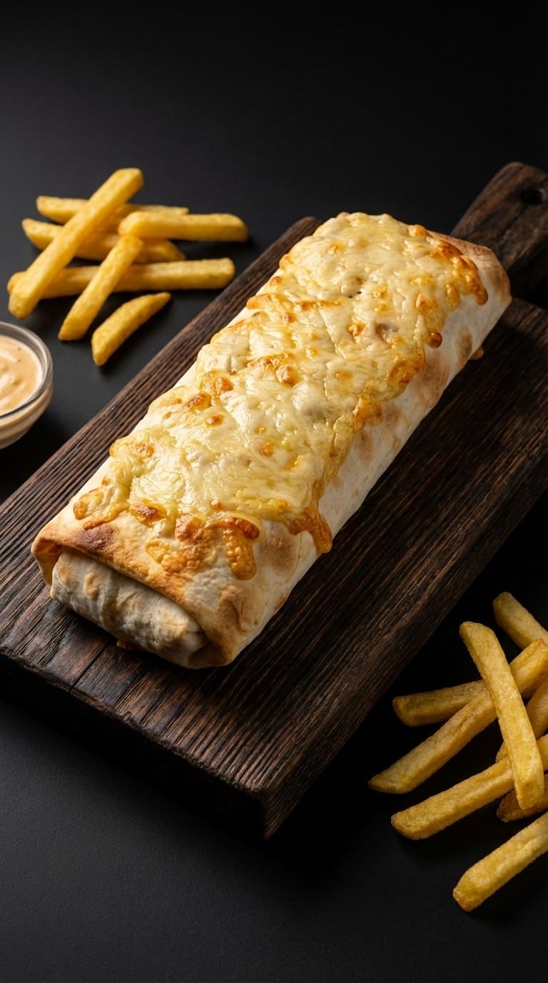 Фото Сырная шаурма