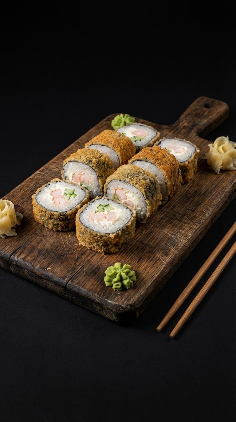 Фото темпура с креветкой